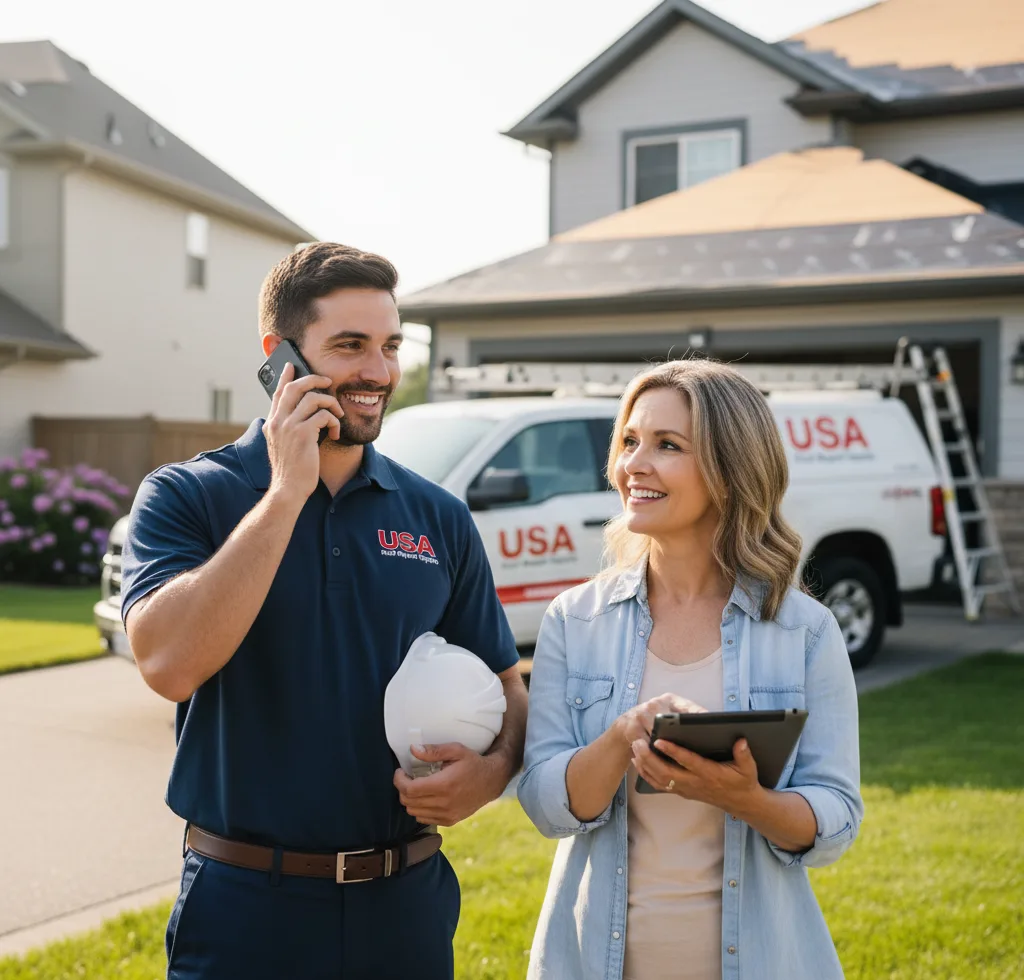 USA Roof Repair Experts customer support in Talladega